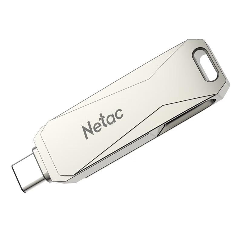 Netac Мини-роторный USB-накопитель с двойным интерфейсом G473