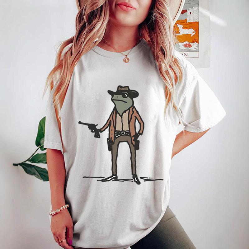 You Just Yeed Your Last Haw Printed Trendy High Street Fashion Хлопок Женские свободные футболки Женские