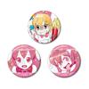 Black Witch Is Peach Blossom Holographic Can Badge Set of 3 Coming!!