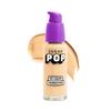 SUGAR POP HD Жидкая тональная основа с SPF 30 | Стойкость до 16 часов | Полное покрытие | Водостойкая | Матовый финиш | 30 мл - 03 Кешью