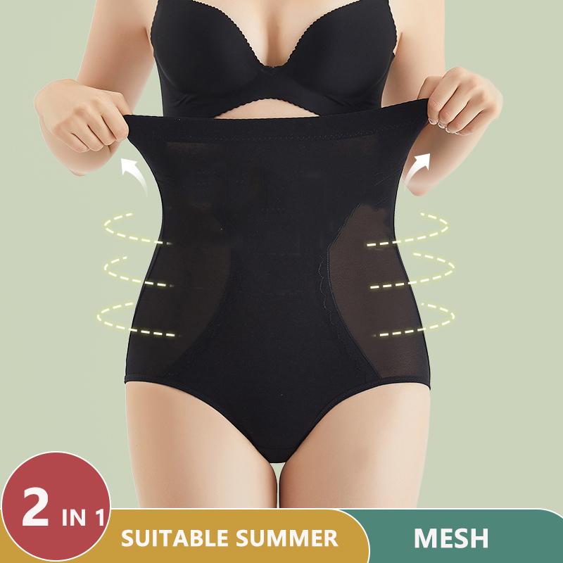 Flarixa Хлопковые трусики с высокой талией Послеродовые бедра с подтяжкой талии Трусики с плоским животом Трусики для контроля живота Трусики для тренировок на талии большого размера