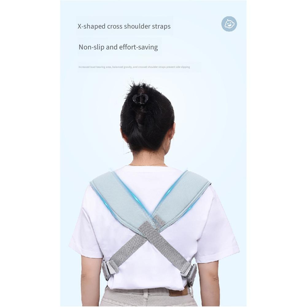 4‑in‑1 Multifunctional Baby Carrier, All‑Season Universal Double‑Shoulder Infant Sling, Portable Hands‑Free Baby Carrying Tool for Outdoor