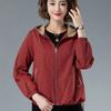 Женская тонкая короткая куртка на весну и осень, повседневная рубашка, ветровка