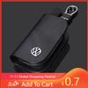 Для VW Чехлы на ключ автомобиля Держатель для брелока автомобиля Для Volkswagen Polo Tiguan Passat B5 B6 B7 Golf 4 5 6 MK6 7 8 Jetta Tiguan Arte