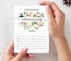 Inkdotpot Набор из 30 приглашений «Присоединяйтесь к нам» с конвертами, Открытки-приглашения на празднование вечеринки по случаю выхода на пенсию с цветочным дизайном, Заполняемые, Праздничные принадлежности 5 x 7 дюймов