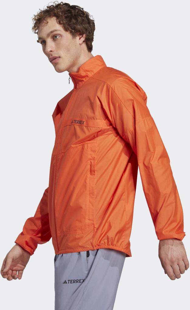 Куртка Adidas Terrex Multi Wind Jacket полуоранжевого цвета