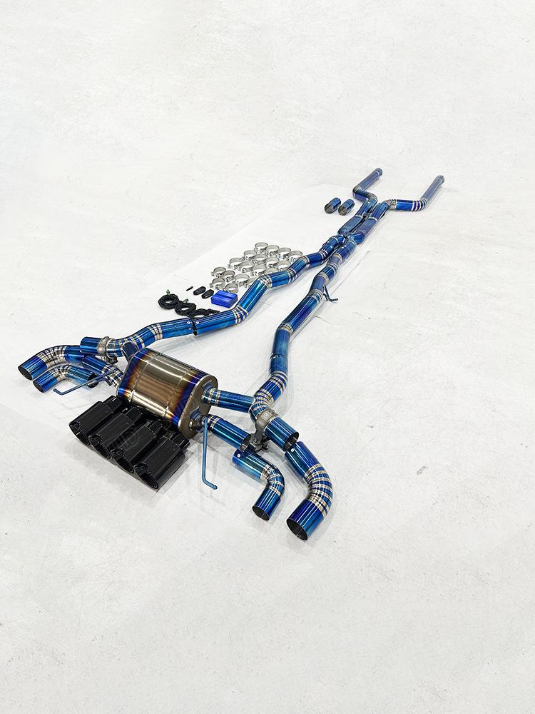 BMW M8 F91/F92/F93 Titanium Alloy Mid & Rear Exhaust with Valve