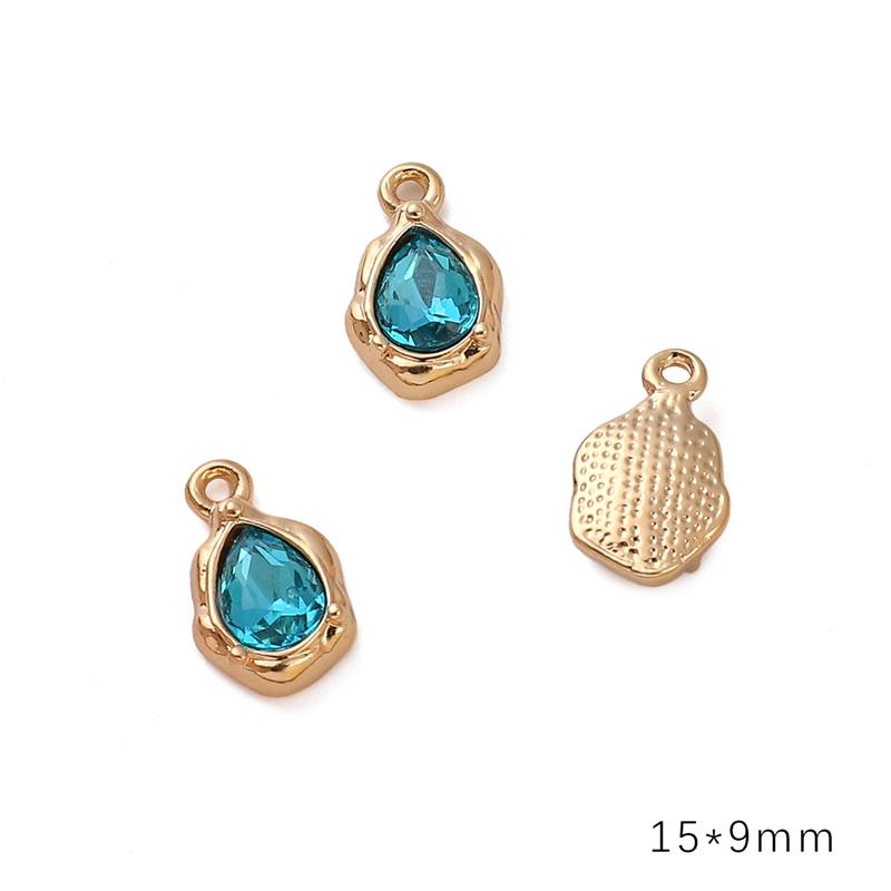 Подвеска из алмазного сплава в форме сердца, звезды и луны, ожерелье, браслет, серьги, аксессуары для ювелирных изделий своими руками