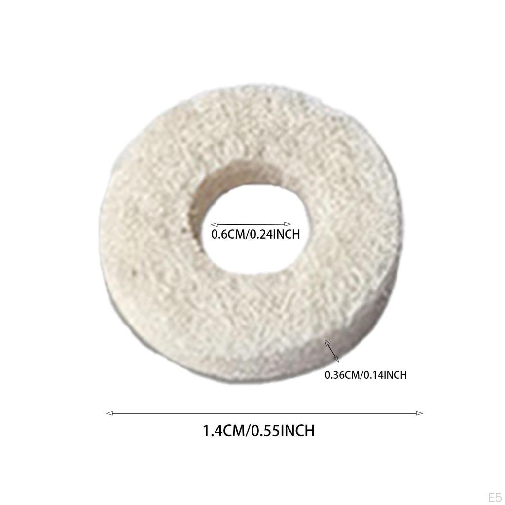 10 штук фетровые шайбы подушки прочные заменяют музыкальные части духового инструмента