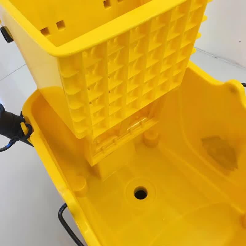 STTU Commercial Single-Bucket Mop Wringer Cart