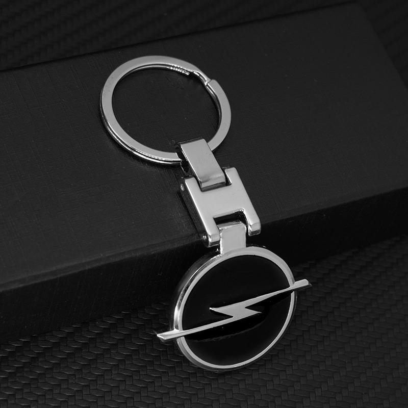 Car Emblem Keychain Metal Key Ring Accessories For Opel Logo Astra Insignia Vivaro Corsa Mokka Zafira Vectra OPC Vauxhall Meriva