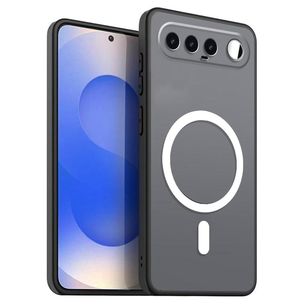 Магнитный железный кольцевой чехол для телефона для realme 16 5G Матовый мягкий ТПУ Ударопрочный чехол