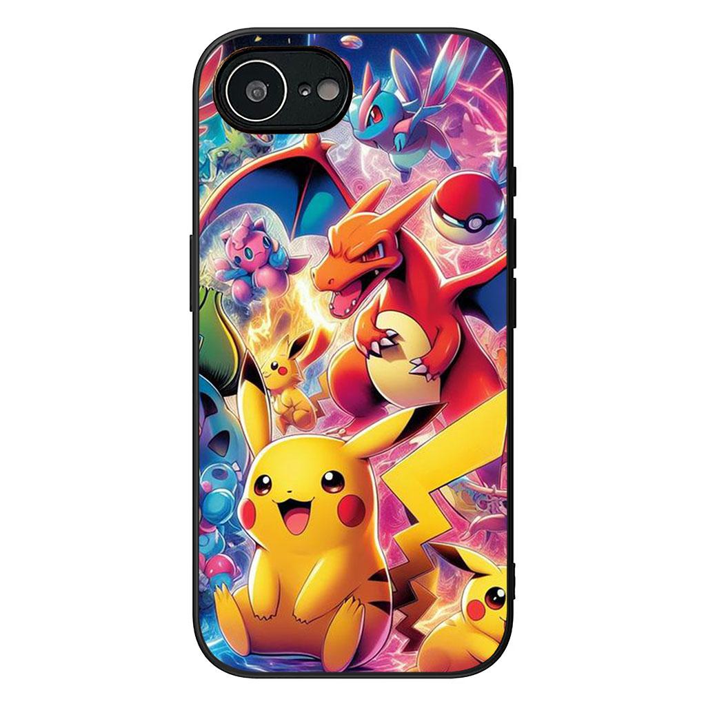 P-Pokemons GO Gengar P-Pikachus Casing Phone Cover for Xiaomi Poco C71 C65 C85 X7 X6 X5 M6 M7 F6 F7 F8 Ultra Pro C75 Case