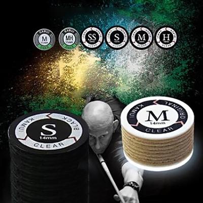 Kamui Tips 11/14Mm Japan Billiard Carom Pool Cue Tips Billiard Cue Stick Tips HMS Hm Ss Hardness Snooker Billiard Accessories
