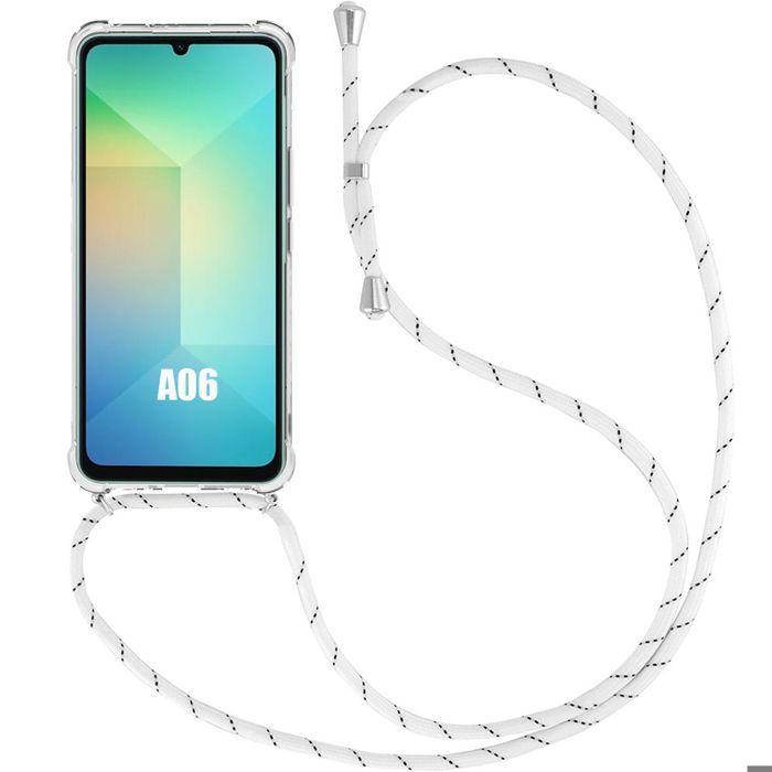 Case for Samsung Galaxy A06, Anti-Scratch with White Lanyard - BOOLING