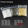 20 25 30 35 40 45 50 60 70 mm Metal Heads Eye flat Head Pin For DIY Jewelry Making Findings Accessories Bulk Wholesale Supplies