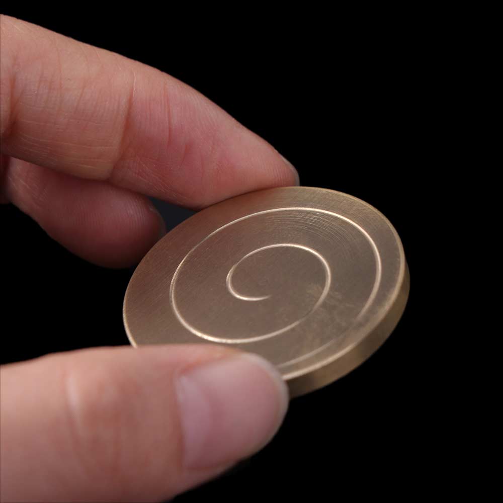 Stainless Steel Desktop Spinner Toys Round Fingertip Gyro Fidget Spinner Toys Classic Toys