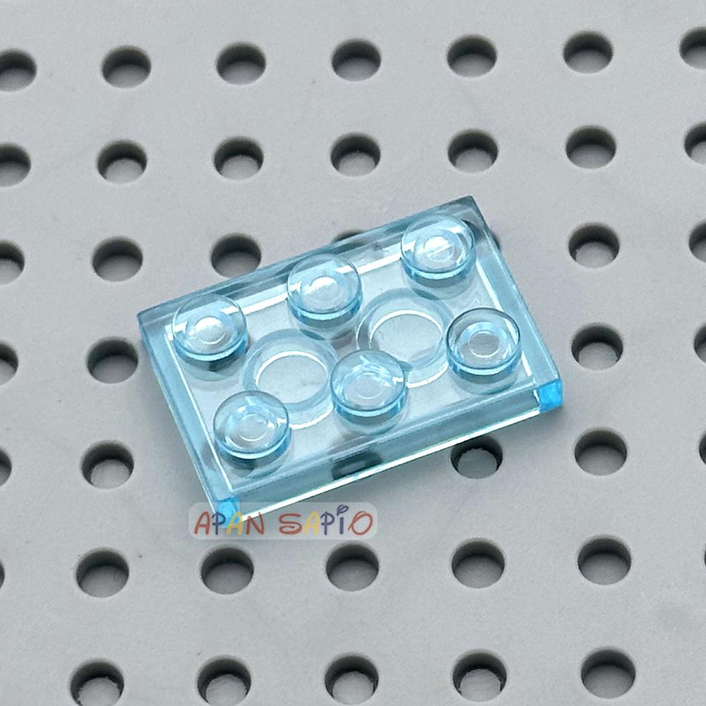 50 шт. Конструктор DIY Тонкие Фигурки Кирпичики 2x3 Точки 12 Цветов Образовательный Креативный Размер Совместимый С 3021 Игрушки для Детей
