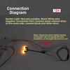 DIY Miniature Street Lamp White/Warm Light Park Lamppost High Light  Layout Material