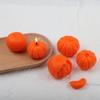 1PC Orange Shape Wax Decoration Mold Creative Peeling Orange Scented Candle Silicone Mold