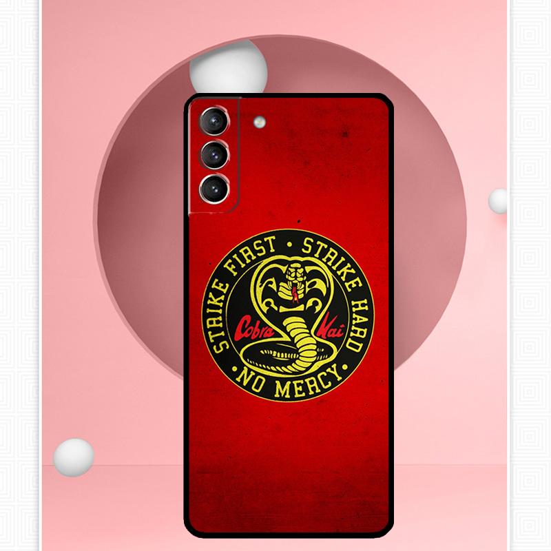 Cobra Kai Case For Samsung Galaxy S24 S23 S22 Ultra Note 10 Plus Note 20 S9 S10 S20 S21 FE Back Cover