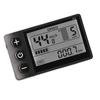 Electric Bicycle LCD Display Meter 24 36 48 52 60V Bike Control Panel with Waterproof Plug