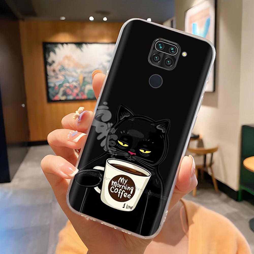 Чехол для телефона Xiaomi Redmi Note 9 Чехол Кот Панда Полная защита Силиконовая задняя крышка Для Redmi Note 9 Note9 Чехлы Fundas Coque