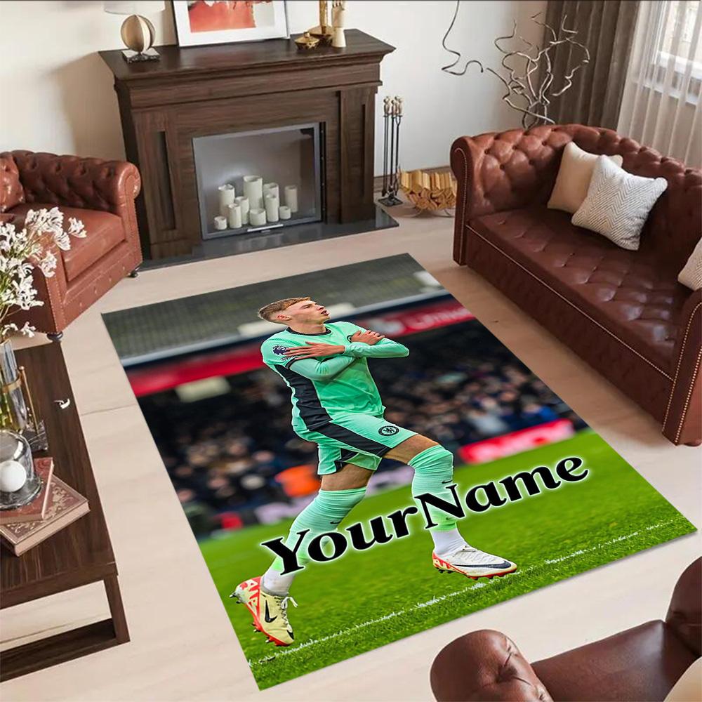 Chelsea Customizable Name Floor Mat Design for Dining Room Kitchen Bedrooms Outdoor Antislip Carpet Decorate Offices Best for Christmas