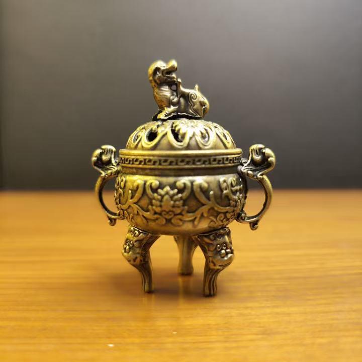 New Chinese Style Yuanbao Teapot & Auspicious Incense Set