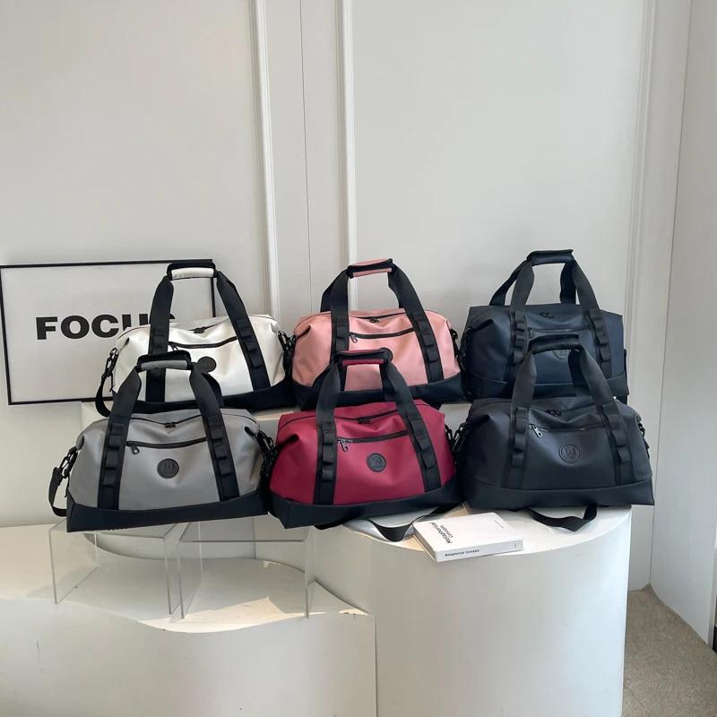 Большая вместительная дорожная сумка, сумка для хранения багажа для деловых поездок, новая модная бизнес-модель, уникальный наплечный карман