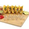 Taco Holder Mexican Pizza Roll Shelf Burrito Potato Chips Rack Shells Taco Rack Stainless Steel Creative Tableware Pancake Stand