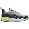 Nike Leather Cushioning Breathable Low top Kids Lifestyle Shoes Gray Yellow FN4446-001