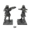 1pcs Ancient Spartan Rome Soliders Figurines Miniatures Vintage Metal Soldiers Statue Desktop Ornament Gift