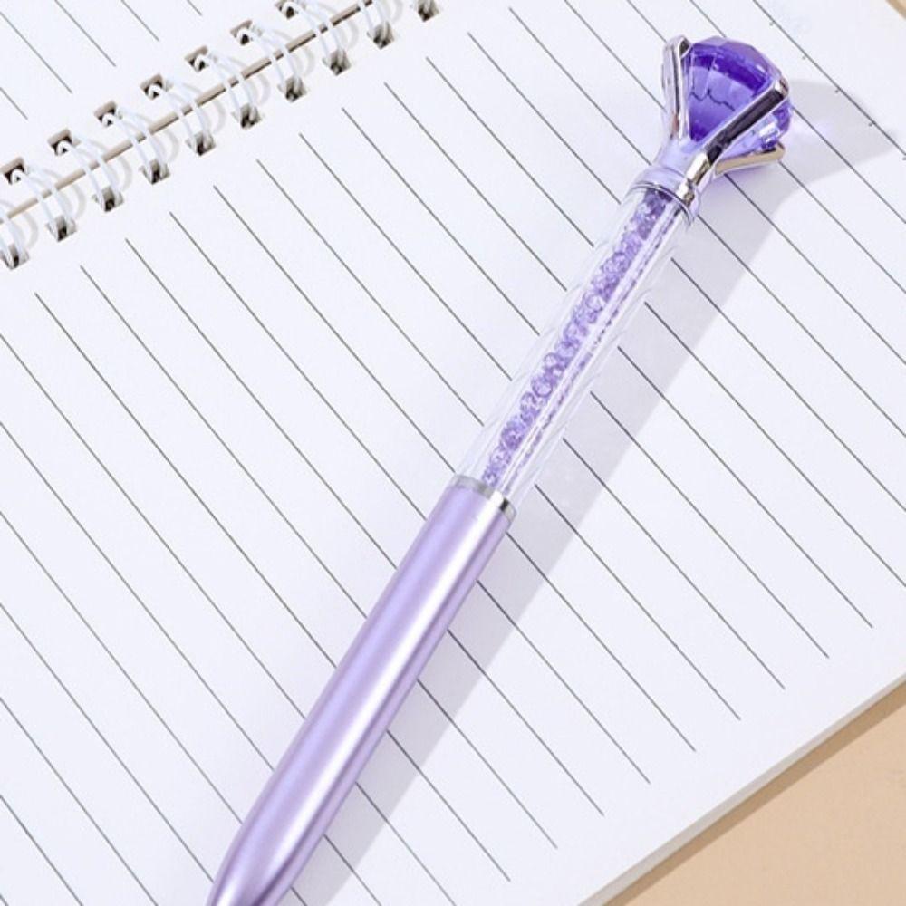 4 цвета, большие бриллиантовые подарки для студентов, алмазная ручка, 2023, металлическая шариковая ручка