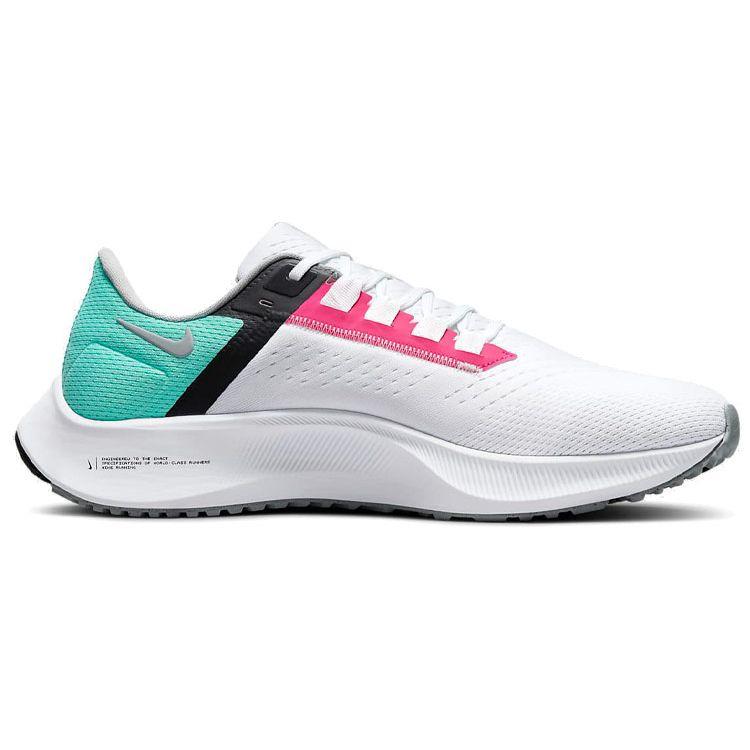 Nike Air Zoom Pegasus 38 South Beach Men Sneakers White Hyper-Pink Dynamic-Turquoise CW7356-102