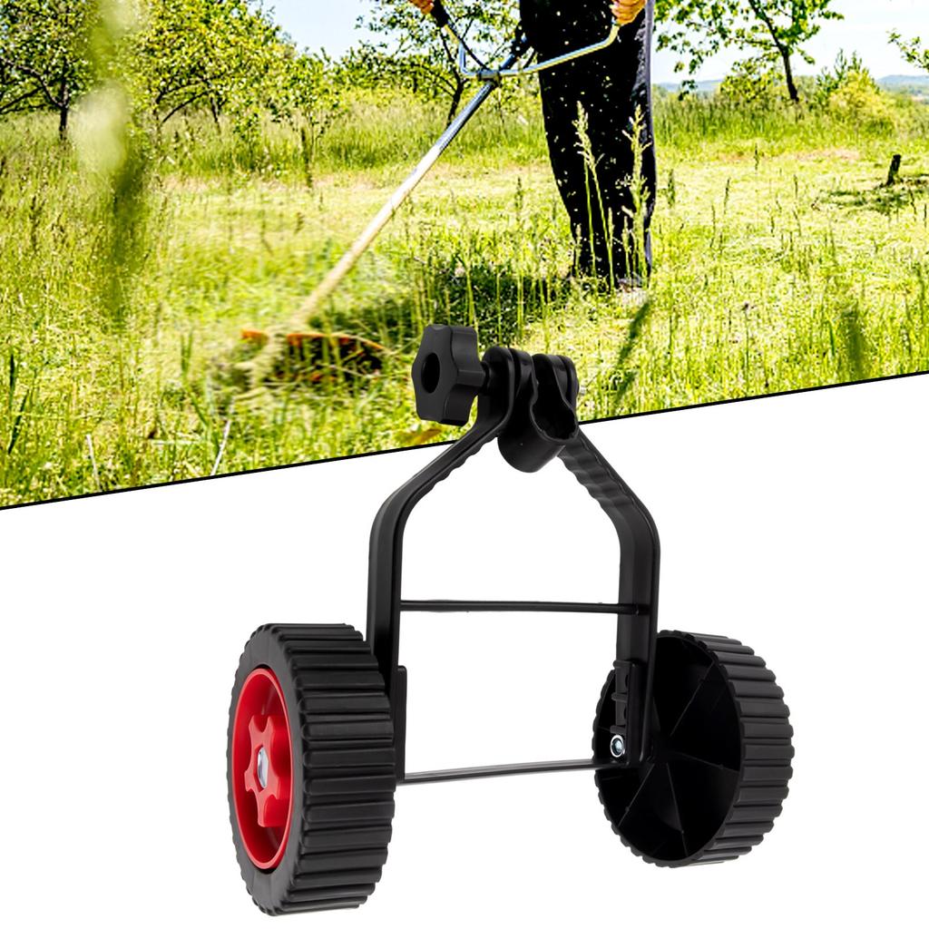Universal String Trimmer Grass Eater Cutter Adjustable Support Wheels Set