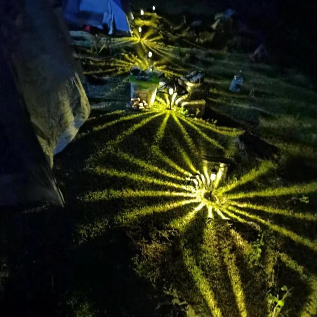 Солнечные садовые ландшафтные светильники из нержавеющей стали для улицы