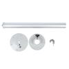 RV Table Leg Kit 695mm Aluminium Alloy Detachable Rv Table Pedestal Stand for Boat Pontoon Yacht