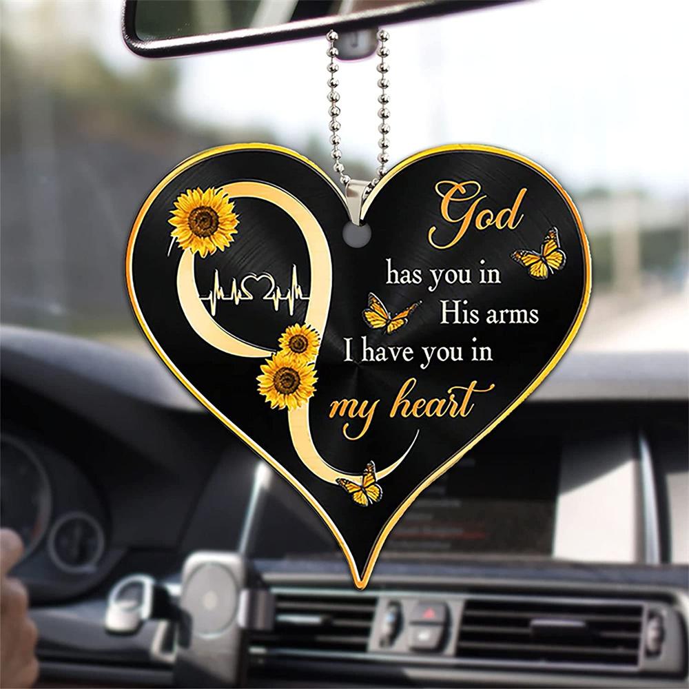 Car Pendant Stylish Personalized Style Car Interior Accessories Butterfly Cross Shape Design Widget Creative Do Not Fade Durable