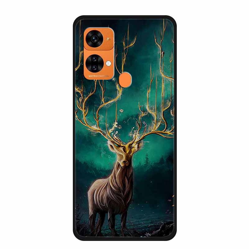 Задняя крышка для телефона Oukitel C31 C32 C33 Мультяшный мягкий чехол для Oukitel C 31 32 33 Силиконовый TPU Защитный чехол Funda Protector Shell