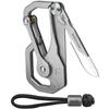 KeyUnity KU00 Titanium Handy Titanium Outdoor EDC Folding Gift for Men Multi-Tool Keychain, Item, Multi-Function Carabiner, Alloy, Use, Lightweight,