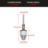 Quick Change Keyless Drill Bit Chuck Hex Shank Adapter Converter Tool Electric Micro Motor Clamp Chuck Grinder Drill Chuck