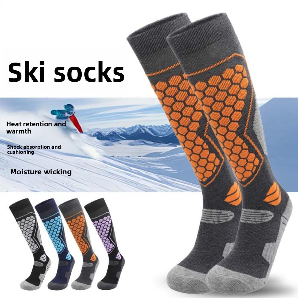 Thicker Design Ski Socks Warm Outdoor Hiking Socks Comfortable Sports Socks Skiing