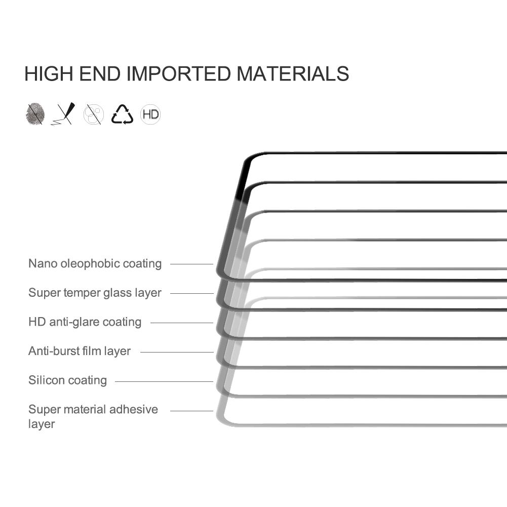 NILLKIN Tempered Glass For Nothing Phone 3a Pro Protector Film Support Fingerprint Unlock Oleophobic Coating FM5002