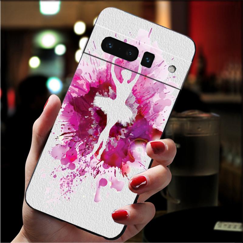 Чехол для телефона Google Pixel 10 Pro XL 9 Pro XL 9A 8 7 6 Pro Pixel 8A 7A 6A Pixel 8 7 6 5 Девушка, танцующая балет, балерина