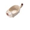 Ceramic Seasoning Plate Multi-purpose Cat Chopsticks Holder Soy Sauce Dish for Sauce