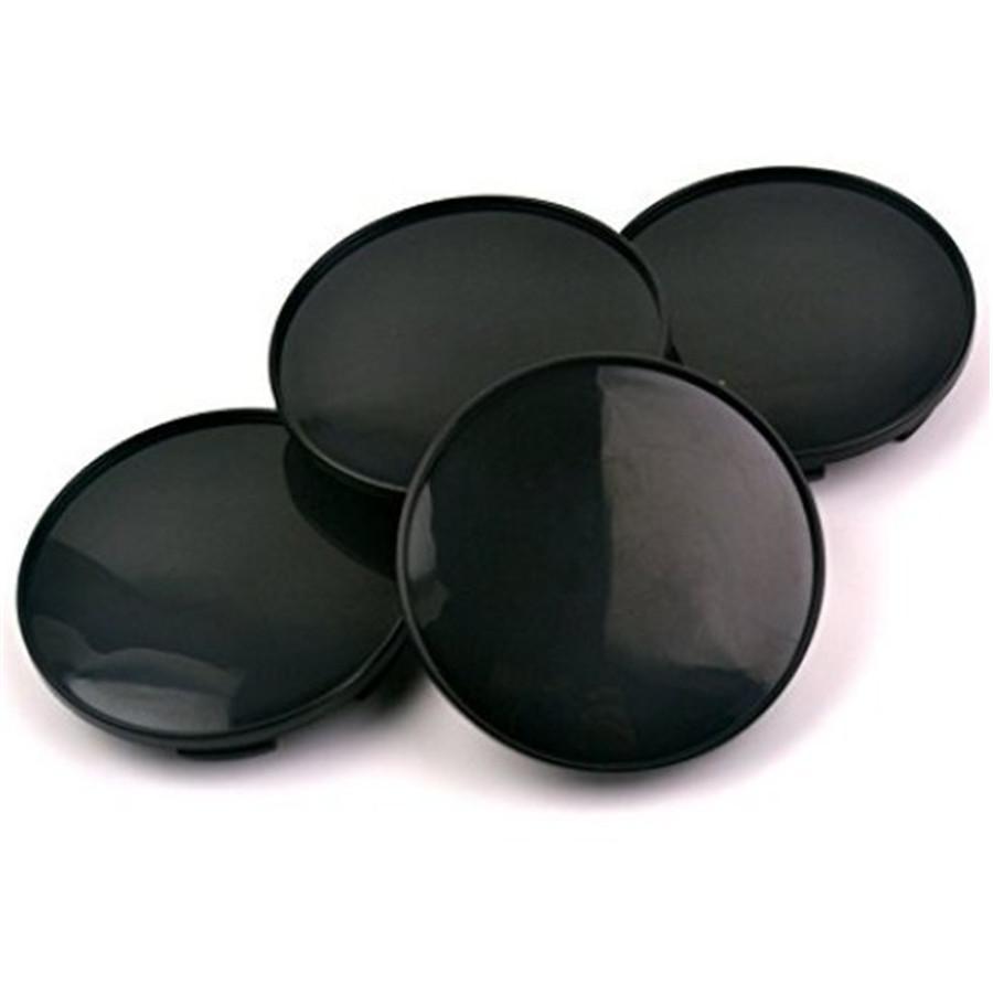58 мм/53 мм черные колпаки ступицы колеса автомобиля из АБС-пластика, декоративные крышки, набор из 4 шт.