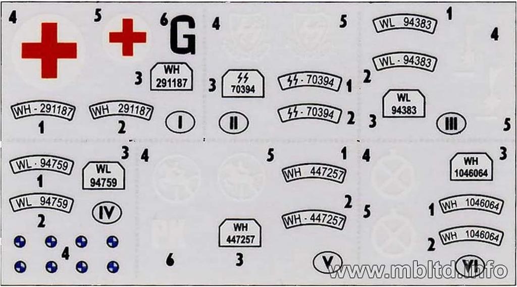 Master Box 1/35 Немецкий военный мотоцикл BMW-R75 с коляской Пластиковый набор модели MB35028