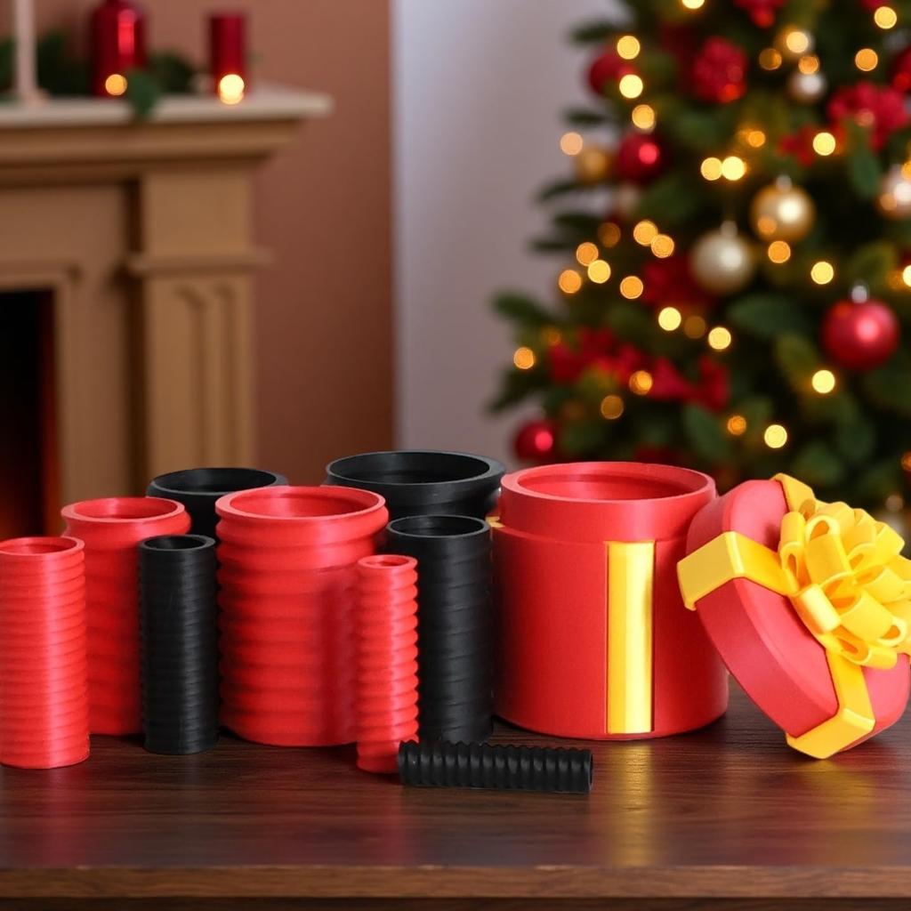 Annoying Nested Screw Gift Box - Prank Nesting Box for Cash & Surprises, 3D Printed Fun for Birthdays, Christmas Party Gifts