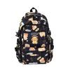 Women's Cartoon Printed Schoolbag For Primary School Students Grade 3-5 Lightweight Backpack